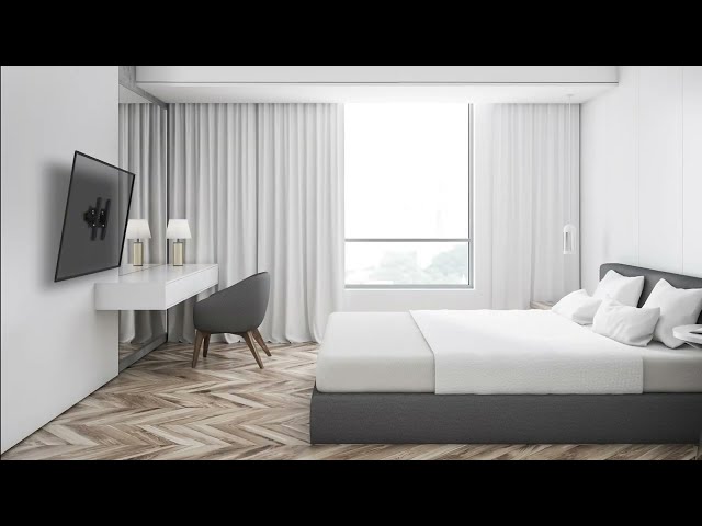 Soporte de pared Neomounts WL35-350BL12 inclinable bloqueable acero para TV 24-55" negro video