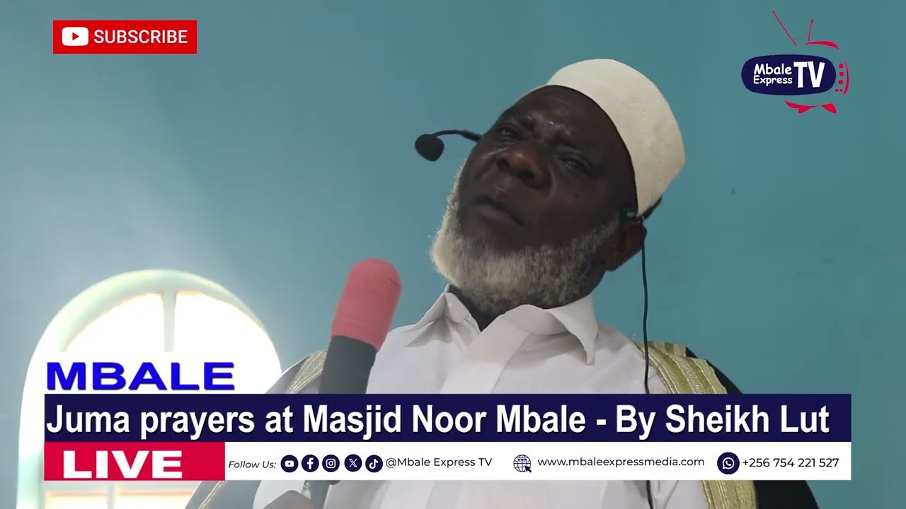Juma Prayers at Masjid Noor Mbale 