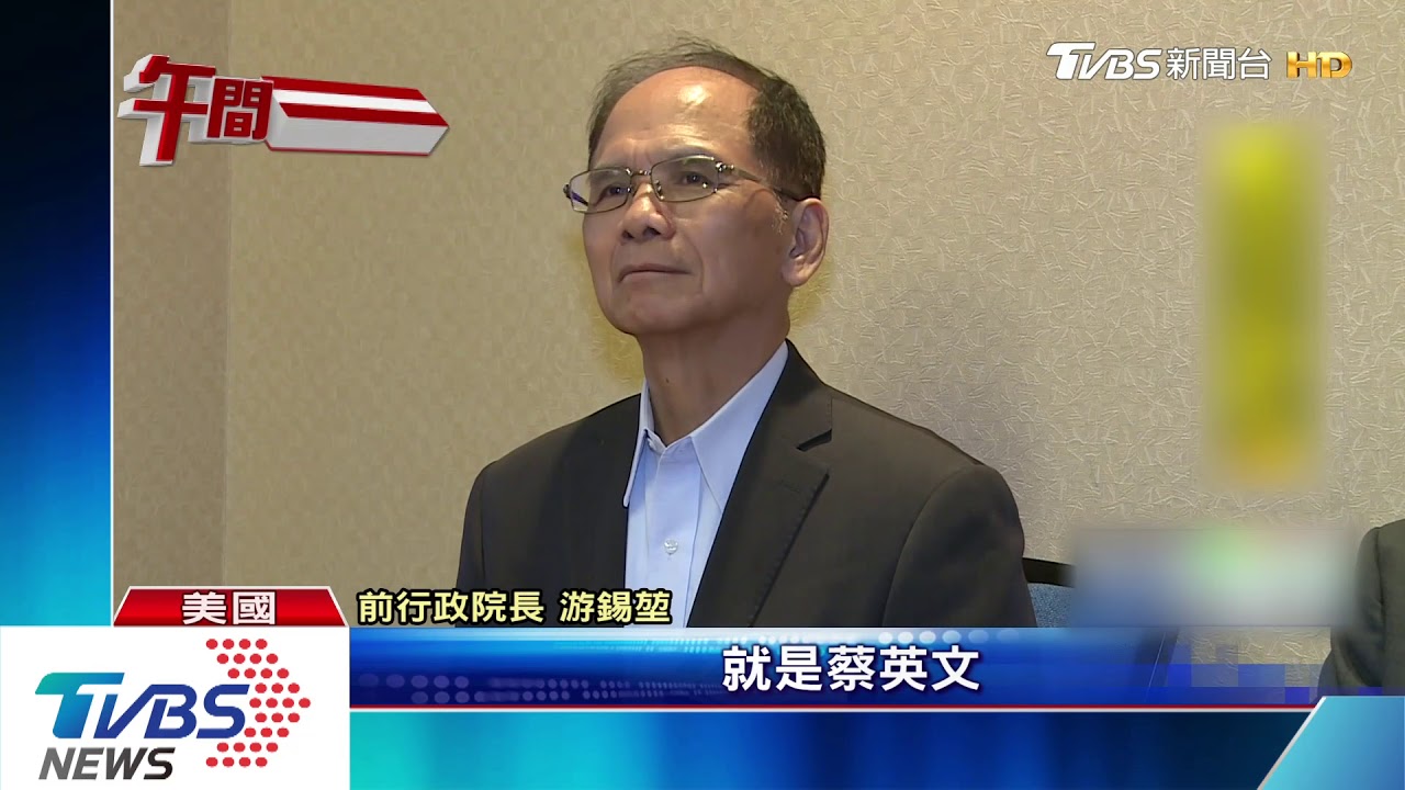游錫堃談台美建交 蔡任內可能性較高