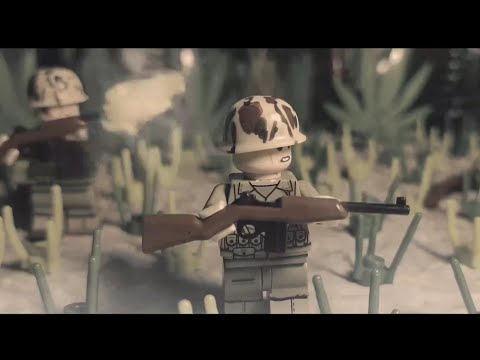 Lego WW2 - The Battle Of Okinawa - Stop Motion Film