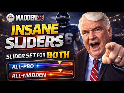 Madden All Pro Sliders