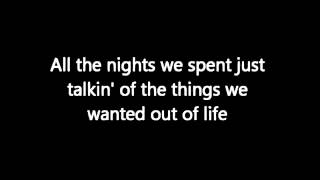 Lady Antebellum - Wanted You More (Lyrics Video)