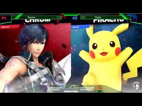 Gaurav (Chrom/Banjo) vs Guppi (Pikachu) - Smash Ultimate @ LXG 9