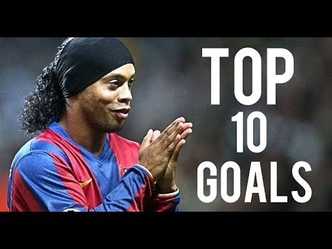 Ronaldinho Top 10 Best Goals.