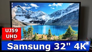 Samsung UJ59 Affordable 4K 32" Monitor Quick Review