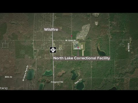 Forest fire near Baldwin out of control, authorities evacuating homes