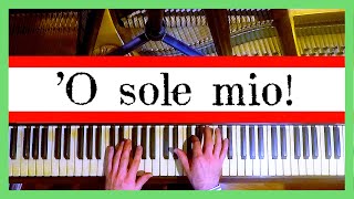👉🌞 Original O Sole mio KARAOKE / PIANO ACCOMPANIMENT - E. Di Capua #osolemio #lyricalmusic #music
