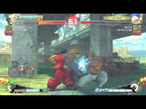 SSF4 AE: Gachi homottsun (Sagat) vs MDR (Yun) - Watch if you hate Yun