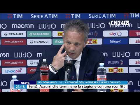Bologna-Napoli 3-2, Sinisa Mihajlovic in the post-match press conference