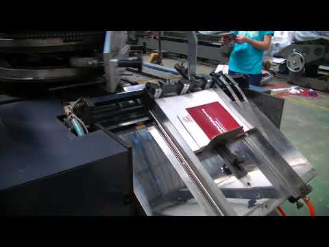 UT50-3D ELLIPTIC PERFECT BOOK BINDING MACHINE WITH AUTO COVER LOAD