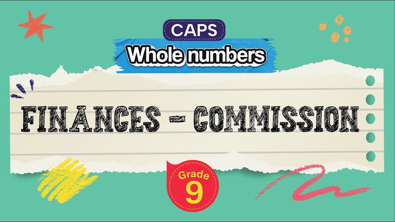 Finances - Commission