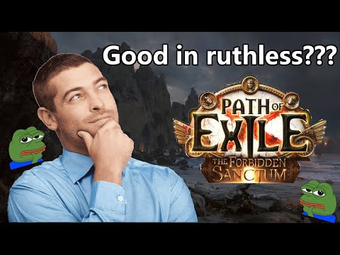 Can Sanctum be good in Ruthless with the right build? - SSF Ruthless Highlights 31