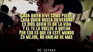 LETRA | Cada Quien (ᴇꜱᴛᴜᴅɪᴏ 2014) 🤴 Ariel Camacho