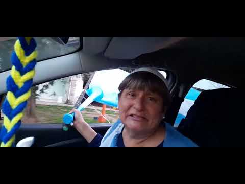 Festejos ARRIBA ARGENTINA  DESDE BENJAMIN GOULD (cordoba)