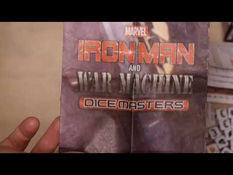 Unboxing: Marvel Dice Masters: Iron Man and War Machine Starter Set