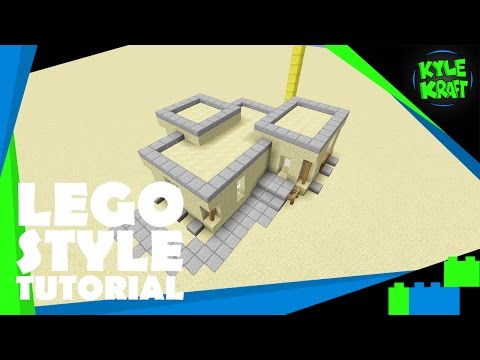 KyleKraft - Minecraft Desert House Tutorial | 15x16