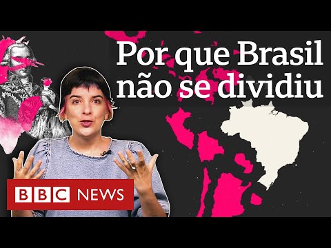 Por que o Brasil continuou um só e a América espanhola se dividiu após independência?