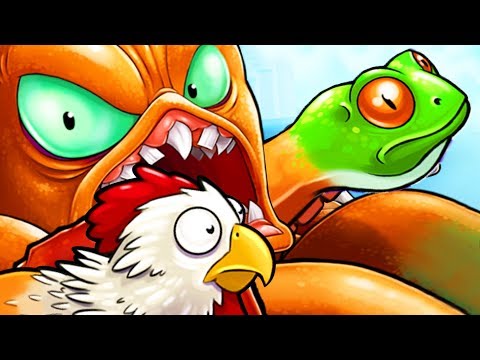 GIANT OCTOPUS WITH AMAZING FROG & CHICKEN TENTACLES! - Octogeddon Part 2 | Pungence