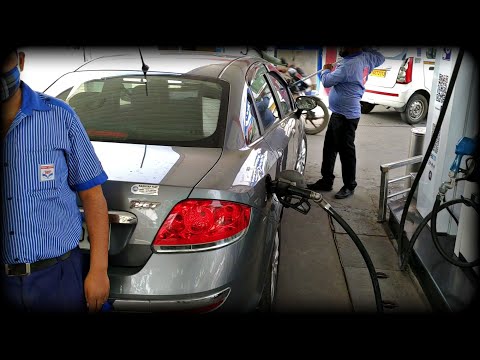 Fiat Linea T-Jet Mileage in Full traffic plus AC idling in parking | Mileage Test of T-jet Ep1