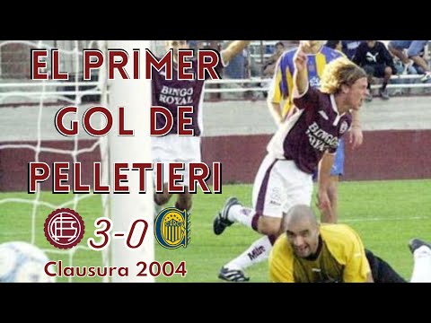 El 1er Gol de Agustín Pelletieri | Lanús 3-0 Rosario Central