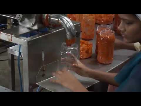 Semi Automatic Pickle Packing Machine