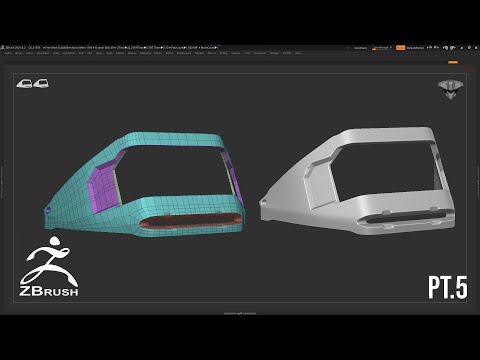 Hardsurface y retopologia De Zbrush 2021.6 a Marmoset Toolbag y Substance Painter - Parte 05
