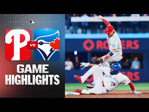 토론토 VS 필라델피아 3:2 MLB 하이라이트