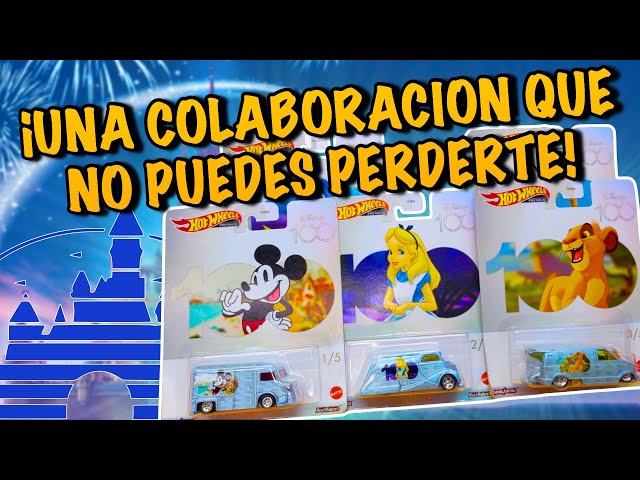 Vídeo relacionado con Hot Wheels Disney 100 Aniversario Pack Coches de Juguete temáticos, +3 años (Mattel HKF06)