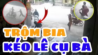 TR.ỘM bia táo tợn kéo lê cụ già – Đoạn cuối khiến ai XEM cũng nghẹn lại…