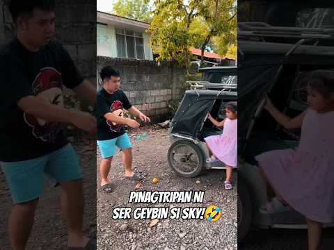 GRABE SER GEYBIN PINAGTRIPAN SI SKY!🤣 #shorts #trending #sergeybin #viral