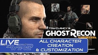 Ghost Recon Wildlands All Character CREATION & Character CUSTOMIZATION - Clothes & Gear in Wildlands