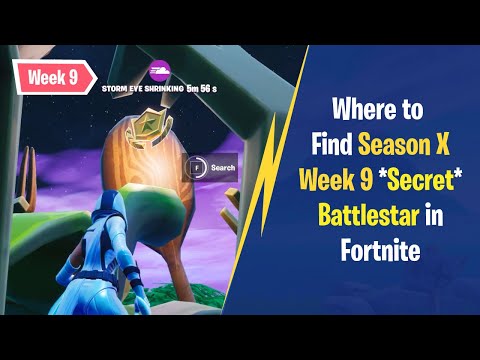 Season 10 Week 9 Secret Battle star location