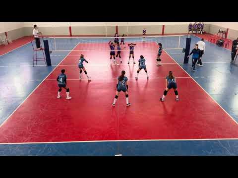 Primeiro Set Jogo de Vôlei Bonfim X Country Club Valinhos Sub-13 (Liga Regional de Vôlei)