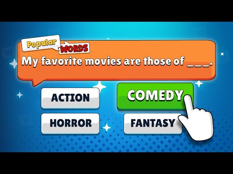 Popular Words: Family Game Video