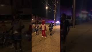 Elmo at the Great Philadelphia Trash Fire of 2018