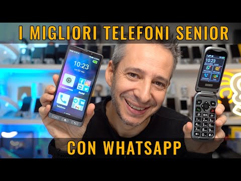 SMARTPHONE PER ANZIANI con WHATSAPP. Recensione SAIET LINK 4 e STS600