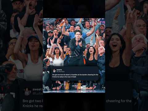 The BIGGEST Knicks Fan 💯🔥