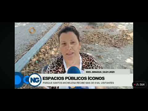 Parque Santos Michelena de Maracay recibe alrededor de 8 mil visitantes cada semana. (2025)