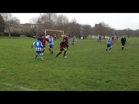 Ashridge Park U15 2013 02 09 IMG 0740 Warfield Free Kick
