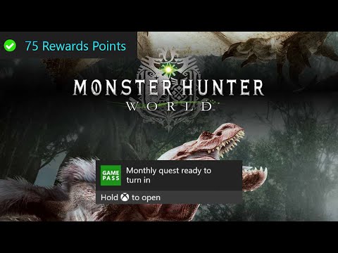 Monster Hunter: World Monthly Xbox Game Pass Quest Guide - Hunt 1 Large Monster