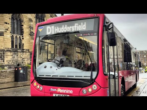 1408 optare tempo on d1 to huddesrsfield