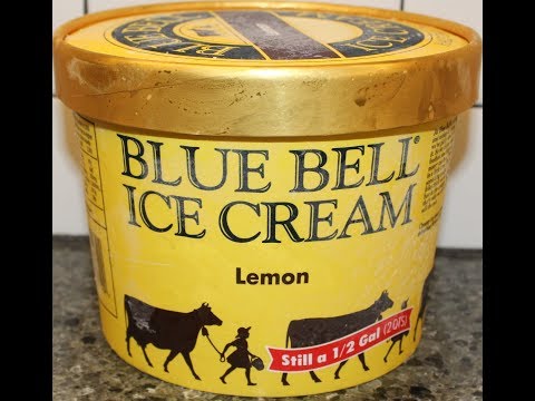 Blue Bell: Lemon Ice Cream Review