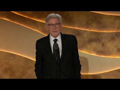 Harrison Ford Celebrates Helen Mirren | 2026 Golden Eve