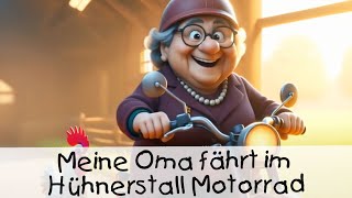 Meine Oma fährt im Hühnerstall Motorrad || Simone Sommerland II KINDERLIEDER 3D