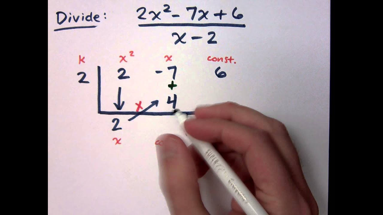 College Algebra - Part 116 (Synthetic Division)