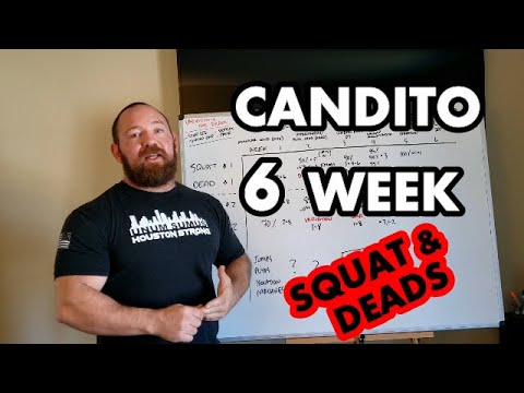 Part II: Candito 6 Week Linear Powerlifting Program Review - Squat and Deadlift Periodization