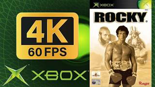 Rocky (2002) | Xbox Original | 4K Ultra HD 60FPS | Full Career Playthrough