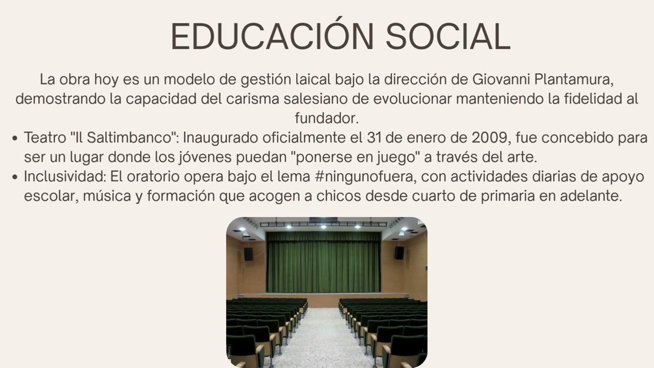 L'ORATORIO SALESIANO DI DON BOSCO - ITALIANO SPAGNOLO INGLESE