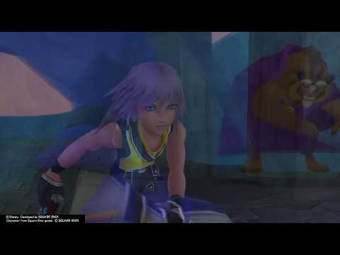 Kingdom Hearts Final Mix (PS4) Cutscene #132 Riku fights The Beast