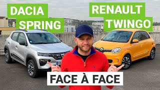 Dacia Spring vs. Renault Twingo ZE : les 4000€ d’écart font-ils la différence ?